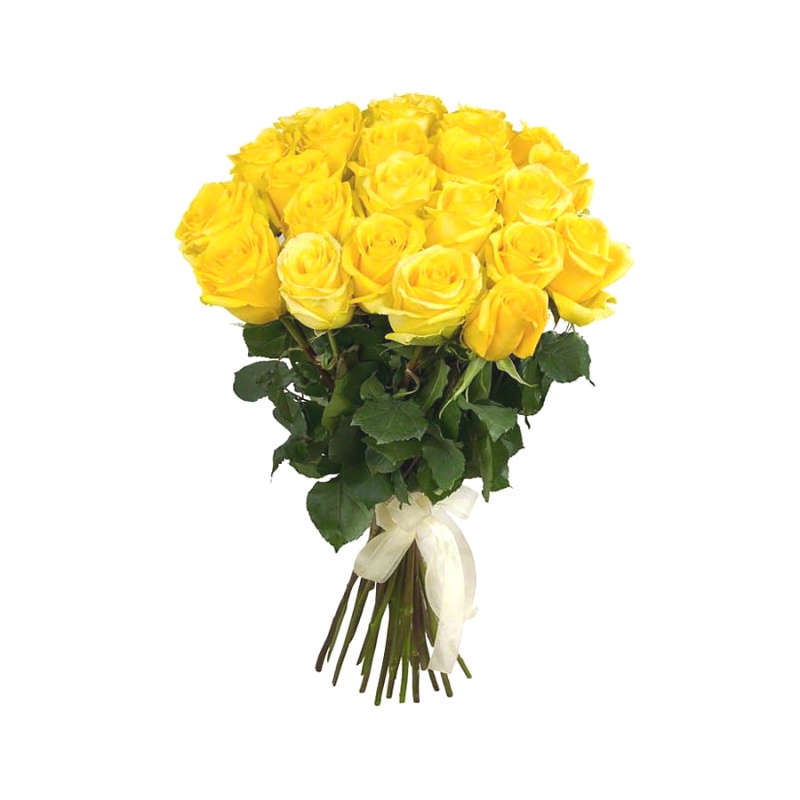 Букет из желтых роз «Блики солнца»