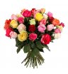 Букет из роз «Разноцветные леденцы»