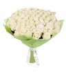 Букет с белыми розами «Изобилие»